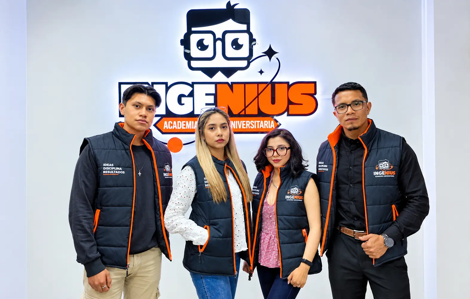 Equipo docente y politécnico de InGenius Riobamba